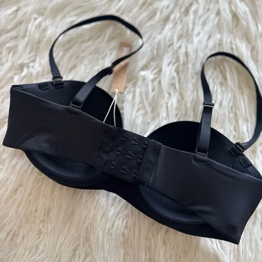 Skims Ultimate Push Up Strapless Bra Onyx Size 34D - Picture 5 of 6